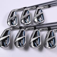 Taylormade SIM Max OS Irons / 5-PW+AW / Regular Flex N.S.PRO 850GH Shafts - Image 2