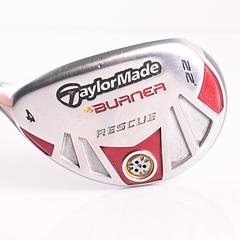 Left Hand Taylormade Burner 2007 #4 Hybrid / 22 Degree / Regular Flex REAX 65 - Image 2