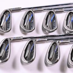 Ping G30 Irons / 6-PW+GW+SW+LW / Blue Dot / Regular Flex Ping CFS Shafts - Image 2
