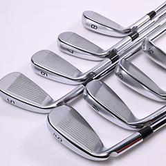 Ping G430 Irons / 5-PW+45°+54° / Green Dot / Regular Flex Ping AWT 2.0 Shafts - Image 4