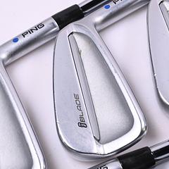 Ping iBlade Irons / 3-PW / Blue Dot / Stiff Flex Steel Shafts - Image 2