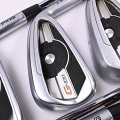 Ping G400 Irons / 5-PW+GW / Blue Dot / Regular Flex XP 95 R300 Shafts - Image 1