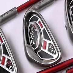 Ping G15 Irons / 4-PW / Green Dot / Regular Flex Ping TFC 149 Shafts - Image 1