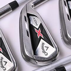Callaway X Hot Irons / 4-PW / Regular Flex Callaway X Hot 75 Shafts - Image 1