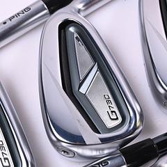 Ping G730 Irons / 5-PW+GW+50° / Black Dot / Regular Flex UST Recoil Dart 75 - Image 1