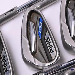 Ping G30 Irons / 5-PW+GW+SW / Black Dot / Regular Flex Ping CFS Shafts - Image 1