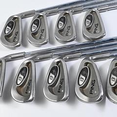 Ping i3+ Irons / 3-PW+SW / White Dot / Stiff Flex Steel Shaft - Image 2