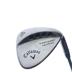 Used Callaway Mack Daddy PM Grind Chrome Lob Wedge / 60.0 Degrees / Wedge Flex - Image 2