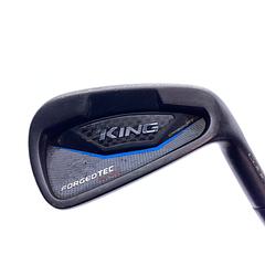Used Cobra King Forged Tec Black One Length 7 Iron / Stiff Flex - Image 1