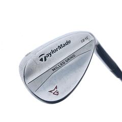 Used TaylorMade Milled Grind Satin Chrome Lob Wedge / 60.0 Degrees / Wedge Flex - Image 2