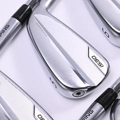 Ping i530 Irons / 4-PW+UW / Black Dot / Regular Flex Ping AWT 2.0 Shafts - Image 1
