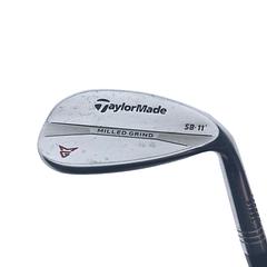 Used TaylorMade Milled Grind Satin Chrome Lob Wedge / 58.0 Degrees / Wedge Flex - Image 5