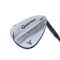 Used TaylorMade Milled Grind Satin Chrome Lob Wedge / 58.0 Degrees / Wedge Flex - Image 6