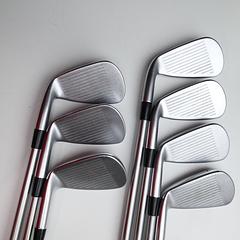 Used Mizuno JPX 921 Hot Metal Pro Iron Set / 4 - PW / X-Stiff Flex - Image 2