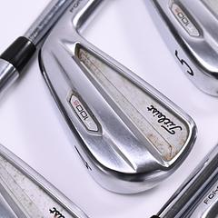 Titleist T100.S 2021 Irons / 3-PW+48° / Stiff Flex AMT Tour White S300 Shafts - Image 1