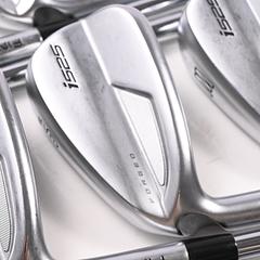 Left Hand Ping i525 Irons / 4-PW / White Dot / Stiff Flex Ping AWT 2.0 Shafts - Image 1