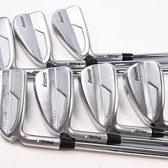 Left Hand Ping i525 Irons / 4-PW / White Dot / Stiff Flex Ping AWT 2.0 Shafts - Image 2