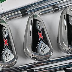 Callaway X Hot 2019 Irons / 5-PW+GW+SW / Uniflex Callaway X Hot Shafts - Image 1
