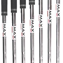 TaylorMade Qi Steel Mens Left Hand Irons 5-SW  Regular - KBS Max 85 - Image 6