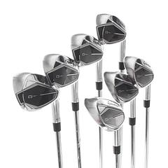 TaylorMade Qi Steel Mens Right Hand Irons 5-SW  Regular - KBS Max 85 - Image 2