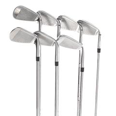 TaylorMade Qi Steel Mens Left Hand Irons 5-SW  Regular - KBS Max 85 - Image 4