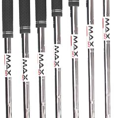 TaylorMade Qi Steel Mens Left Hand Irons 5-SW  Regular - KBS Max 85 - Image 6