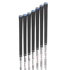 TaylorMade Qi Steel Mens Left Hand Irons 5-SW  Regular - KBS Max 85 - Image 7