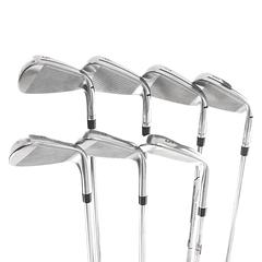 TaylorMade Qi Steel Mens Left Hand Irons 5-SW  Regular - KBS Max - Image 3