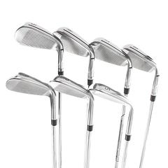 TaylorMade Qi Steel Mens Left Hand Irons 5-SW  Regular - KBS Max 85 - Image 3
