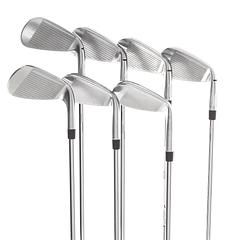 TaylorMade Qi Steel Mens Left Hand Irons 5-SW  Regular - KBS Max MT 85 - Image 4