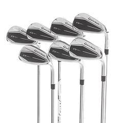 TaylorMade Qi Steel Mens Right Hand Irons 5-SW  Stiff - KBS Max MT 85 - Image 1