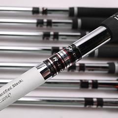 Left Hand Taylormade 320 Steel Irons / 3-PW / Regular Flex Taylormade 80 Shafts - Image 5