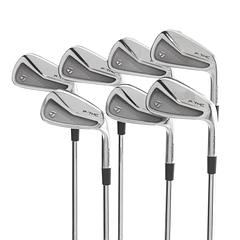 TaylorMade P7MC Steel Mens Right Hand Irons 4-PW Stiff - KBS Tour - Image 1