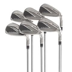TaylorMade Stealth Steel Mens Right Hand Irons 5-PW Regular - KBS Max Mt - Image 1