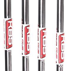 Cobra Aerojet One Length Steel Mens Right Hand Irons 7-PW Stiff - KBS Tour Lite - Image 3