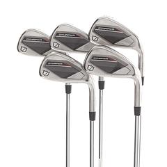 Wilson Dynapwr Max Steel Mens Right Hand Irons 6-PW Stiff - KBS Max Ultralite - Image 1
