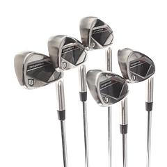 Wilson Dynapwr Max Steel Mens Right Hand Irons 6-PW Stiff - KBS Max Ultralite - Image 2