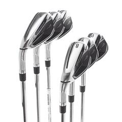 TaylorMade Qi Steel Mens Left Hand Irons 5-PW Regular - KBS Max MT 85 - Image 2