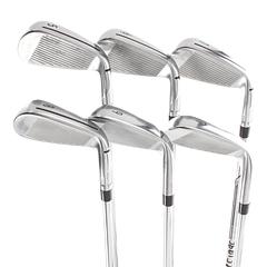 TaylorMade Qi Steel Mens Left Hand Irons 5-PW Regular - KBS Max MT 85 - Image 3