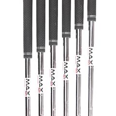 TaylorMade Qi Steel Mens Left Hand Irons 5-PW Regular - KBS Max MT 85 - Image 6