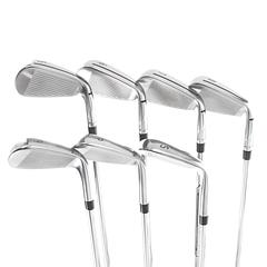 TaylorMade Qi Steel Mens Left Hand Irons 5-SW Regular - KBS Max MT 85 - Image 3