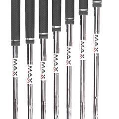 TaylorMade Qi Steel Mens Left Hand Irons 5-SW Regular - KBS Max MT 85 - Image 6