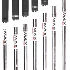 TaylorMade Qi Steel Mens Left Hand Irons 5-SW Regular - KBS Max MT 85 - Image 6