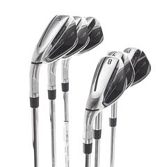 TaylorMade Qi Steel Mens Left Hand Irons 5-PW Regular - KBS Max MT 85 - Image 2