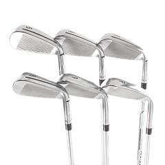 TaylorMade Qi Steel Mens Left Hand Irons 5-PW Regular - KBS Max MT 85 - Image 3