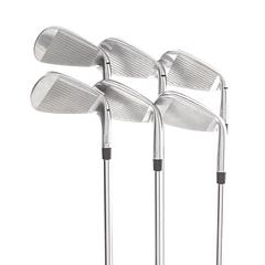 TaylorMade Qi Steel Mens Left Hand Irons 5-PW Regular - KBS Max MT 85 - Image 4