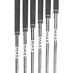 TaylorMade Qi Steel Mens Left Hand Irons 5-PW Regular - KBS Max MT 85 - Image 6
