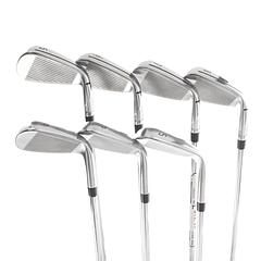 TaylorMade Qi Steel Mens Left Hand Irons 5-SW Regular - KBS Max 85 - Image 3