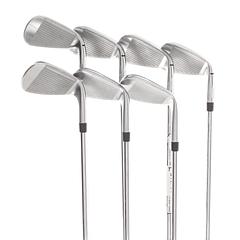 TaylorMade Qi Steel Mens Left Hand Irons 5-SW Regular - KBS Max 85 - Image 4