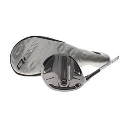 TaylorMade Qi35 Graphite Mens Left Hand Fairway 3 Wood 15* Stiff - Fujikura Ventus Blue FW 6-S - Image 1